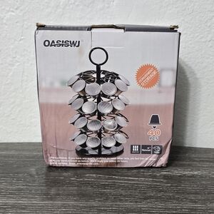 BNIB Oasiswj Coffee Capsule 40 Capsule Stand